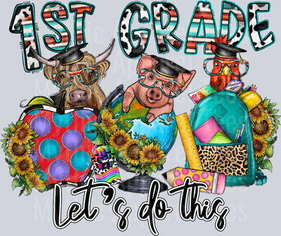1st Grade Lets Do This Back to School