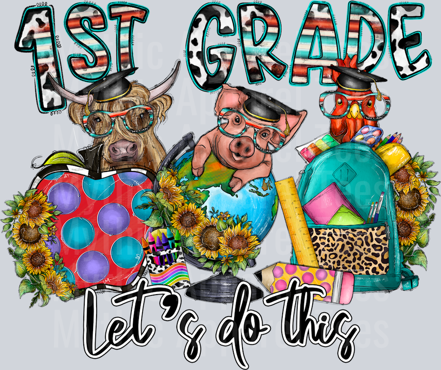 1st Grade Lets Do This Back to School