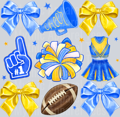 Cheer Bow Yellow