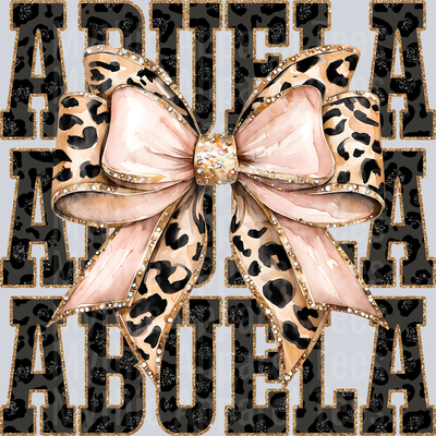 Leopard Bow Abuela
