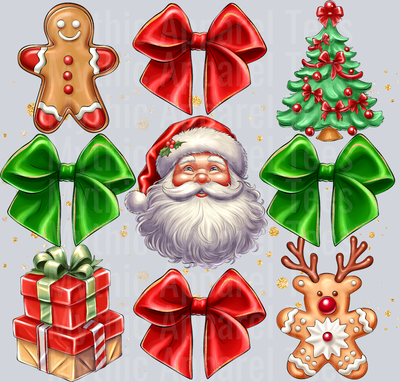 Coquette Santa Christmas