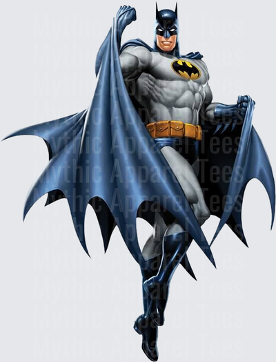 Marvel Super Heroes Batman Classic Grey Suit Action Pose