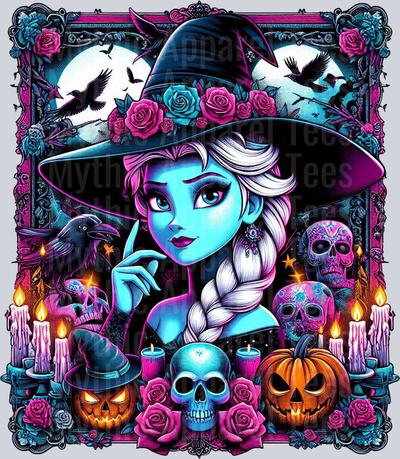 Elsa1 Disney Princess Tarot Card