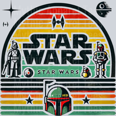Boba Fett Star Wars DTF Star Wars Transfers