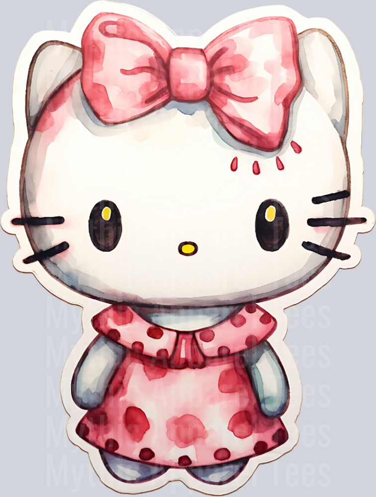 Classic with Strawberry Dress HK Hello Kitty Flowers