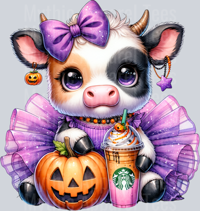 Spooky Highland Cow