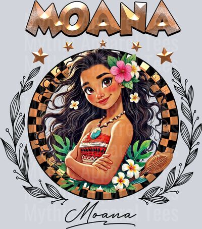Moana Disney Classic Portrait with Signature Disney Princess