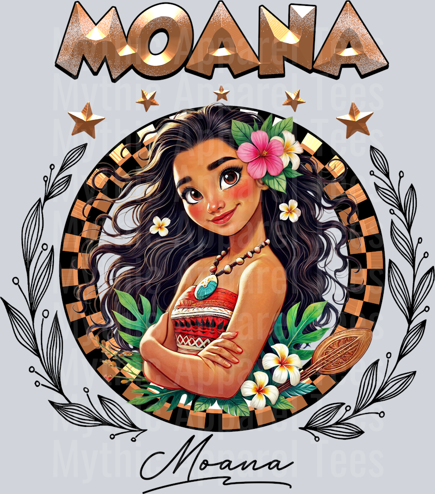Moana Disney Classic Portrait with Signature Disney Princess