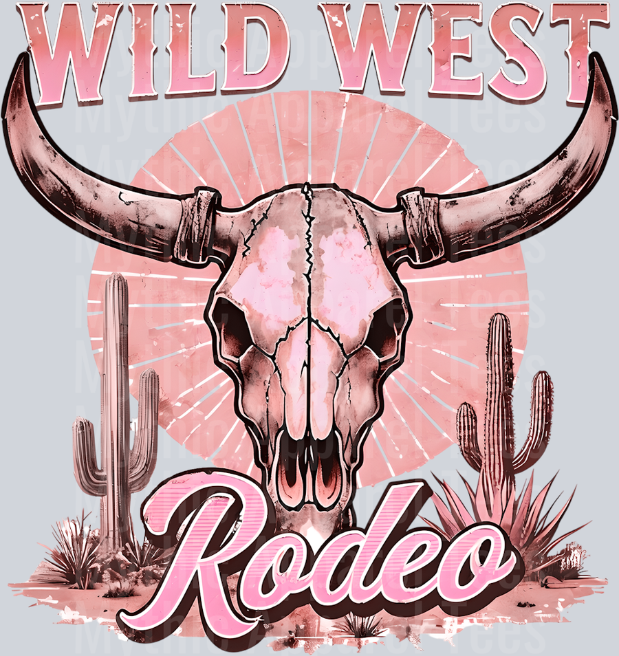 Wild West Rodeo Cowgirl Western Southern Girl Pink