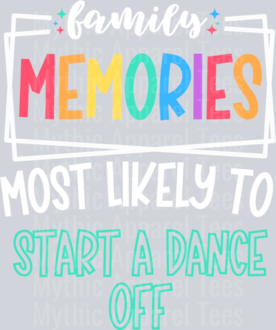 start a dance off