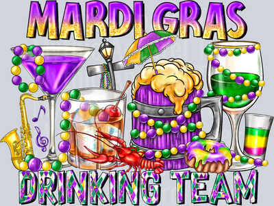 Mardi Gras Drinking Ream