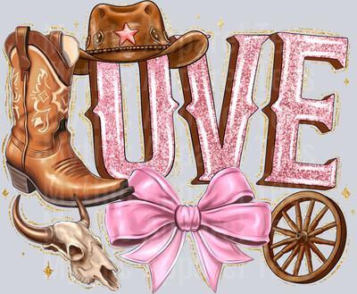 Love cowboy cow