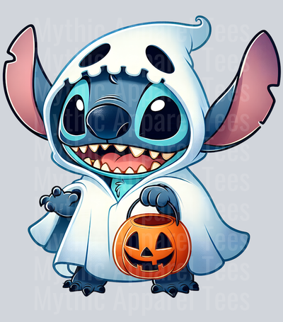 Stitch Halloween Transfer 7 DTF Stitch Halloween Transfers