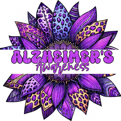 Alzheimer's Awareness DTF Transfer
