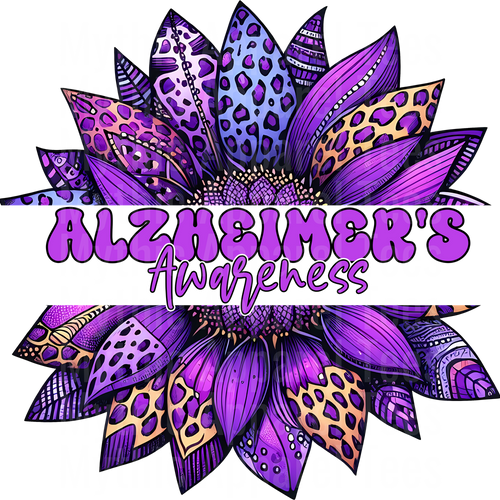 Alzheimer's Awareness DTF Transfer
