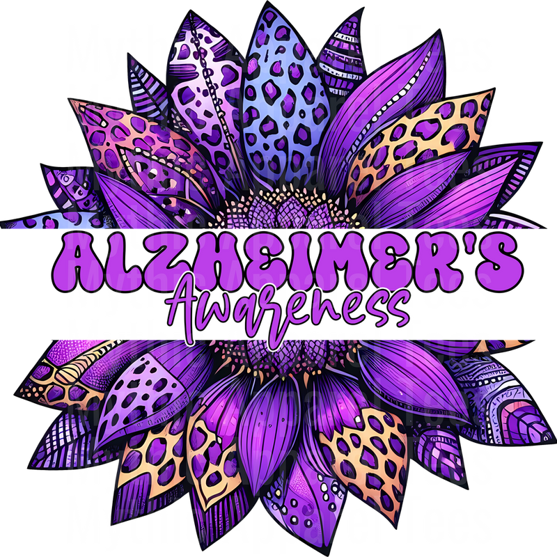 Alzheimer's Awareness DTF Transfer