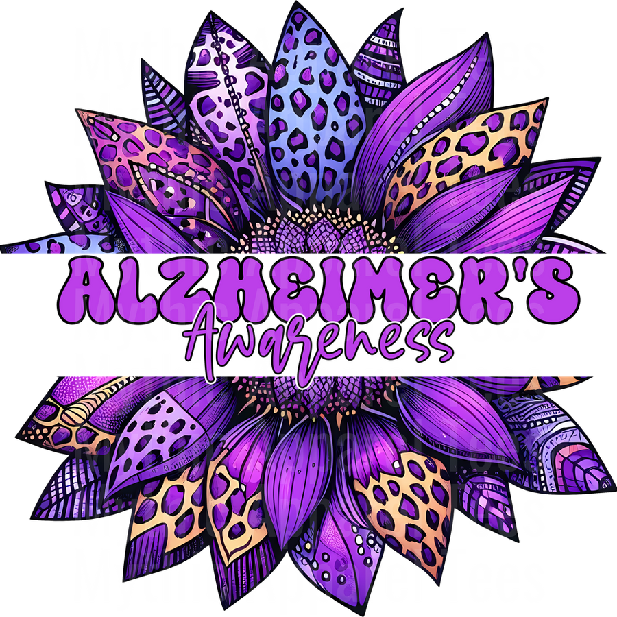 Alzheimer's Awareness DTF Transfer