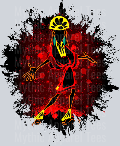 Kuzco Disney King Dark Silhouette Color Splash Crystal Ball Vision
