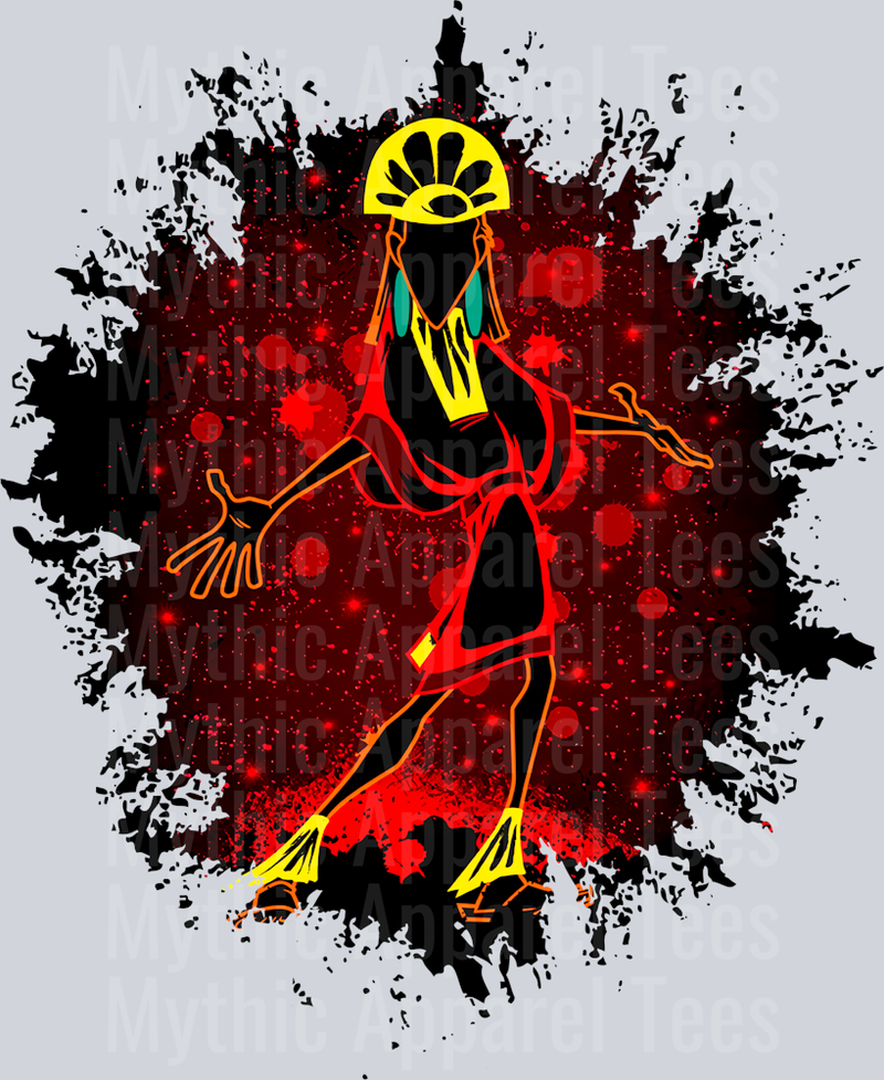 Kuzco Disney King Dark Silhouette Color Splash Crystal Ball Vision