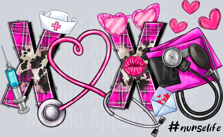 Valentine Xoxo Nurse Life