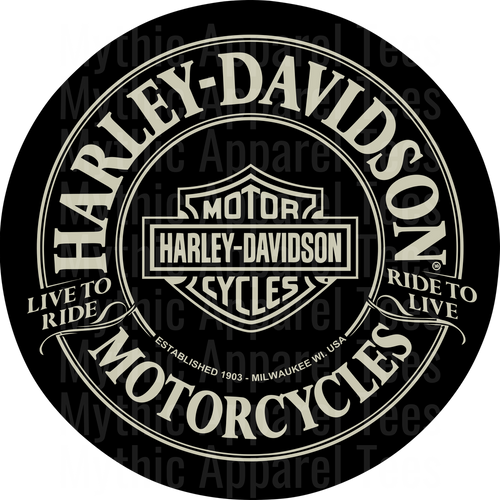 Harley Davidson DTF Transfer