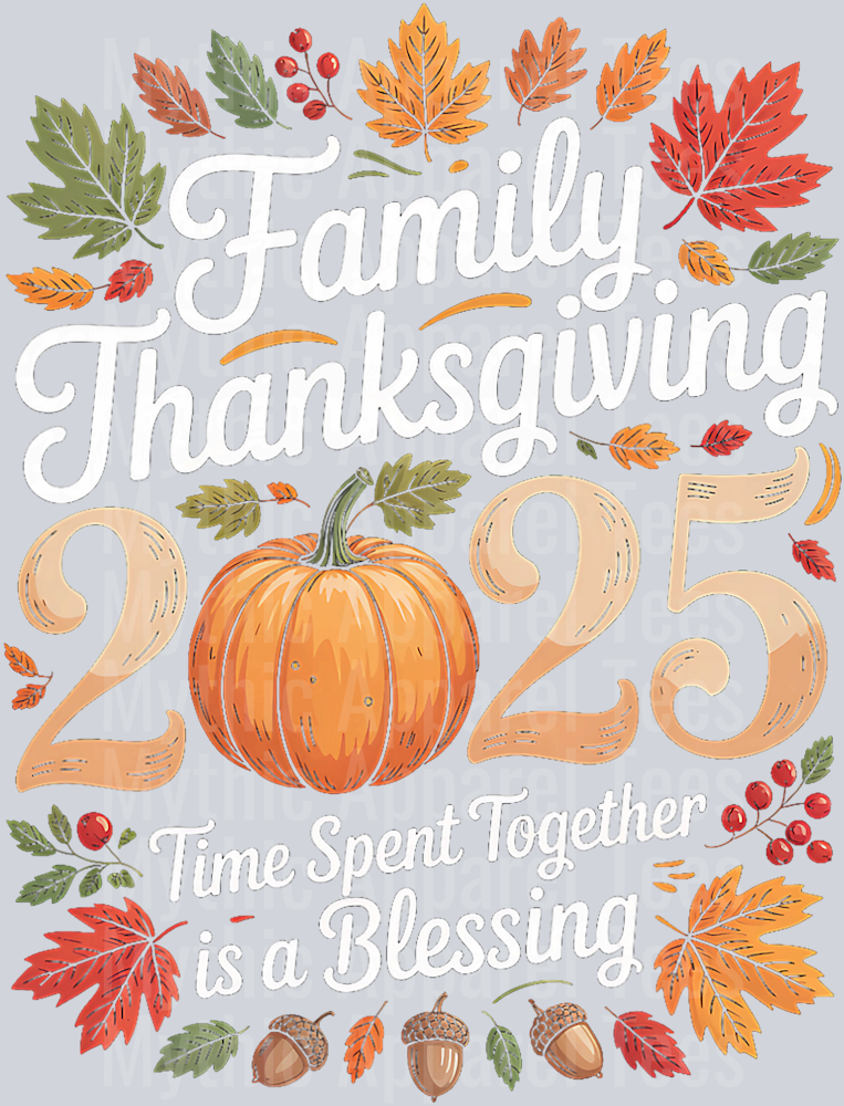 Family Thanksgiving 2025 Thanksgiving Crew Matching Group T-Shirt
