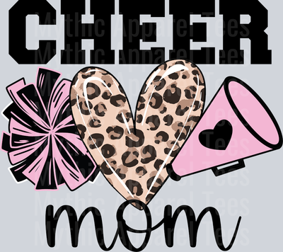 DTF Cheer Mom Transfers