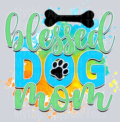 Rms0091-1 blessed dog mom