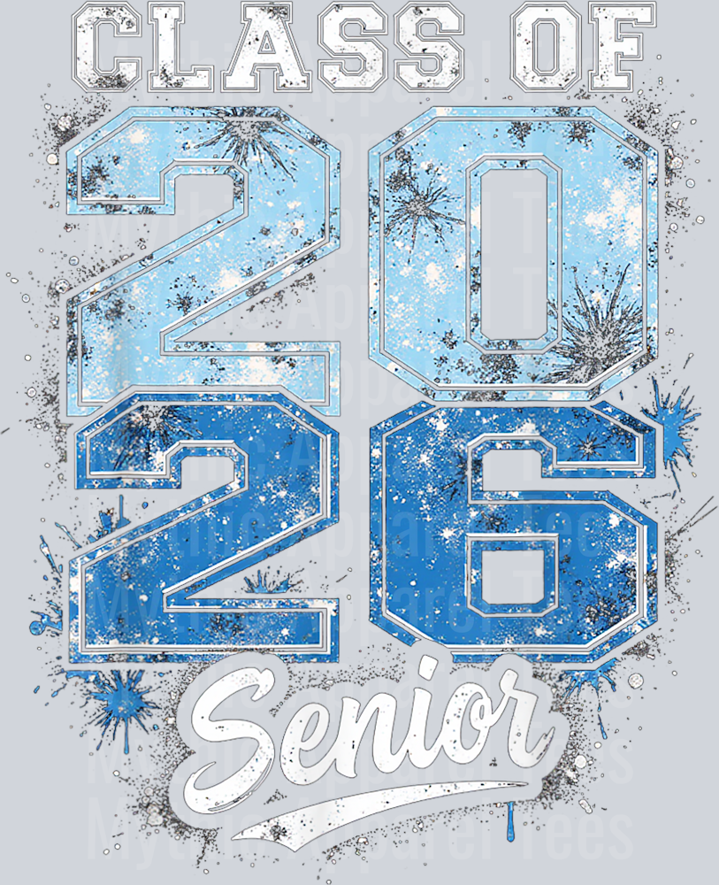 Senior Class of 2026 Graduation School Students Senior Retro T-Shirt