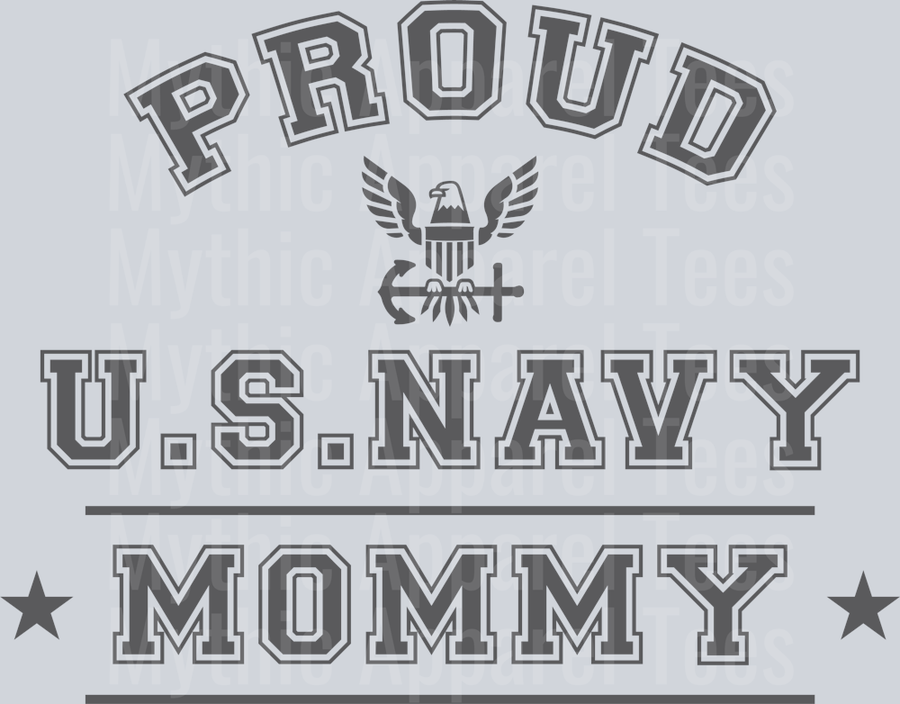 AZ1301 NAVY Proud US Navy Mom