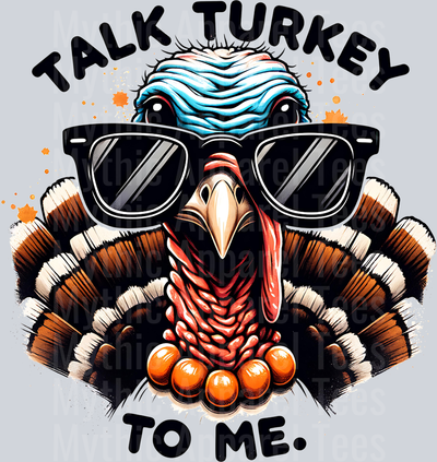 TALK TURKEY TO ME WATERCOLOR