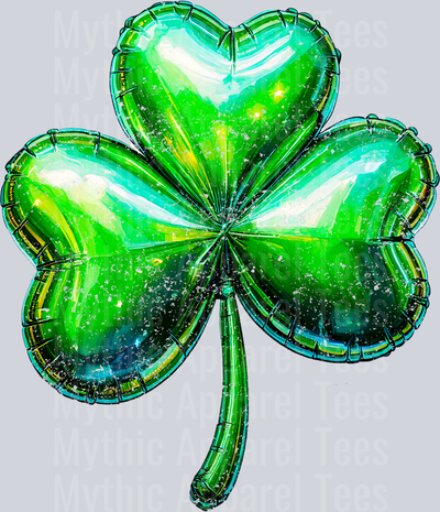 Shamrock Balloon Shiny Green St Patrick's Day