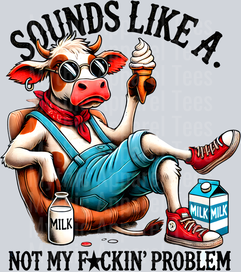 Sounds like a not my fuckin problem DTF Cow Transfers