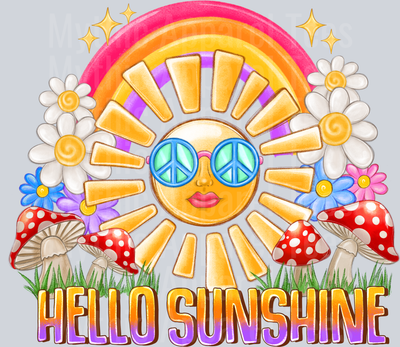 Hello sunshine DTF Summer Transfers