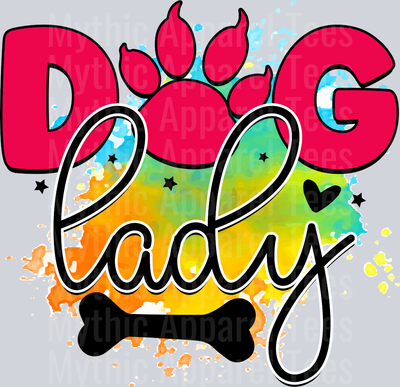 Rms0091-4 dog lady