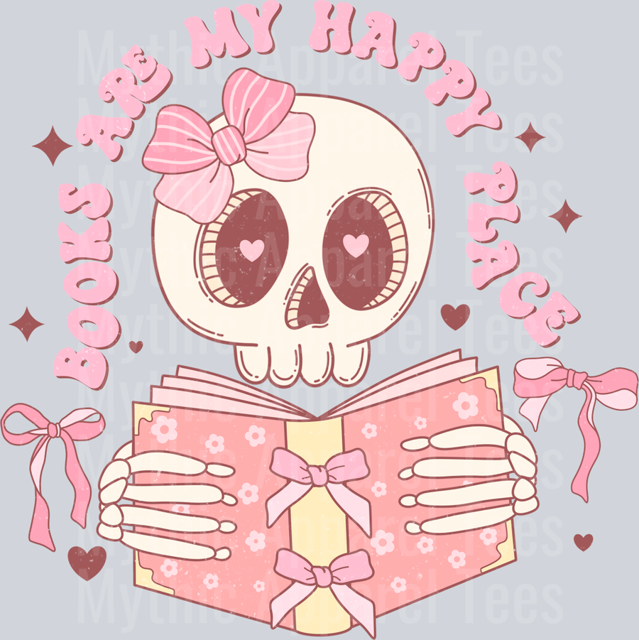 CB011- Books are my happy place