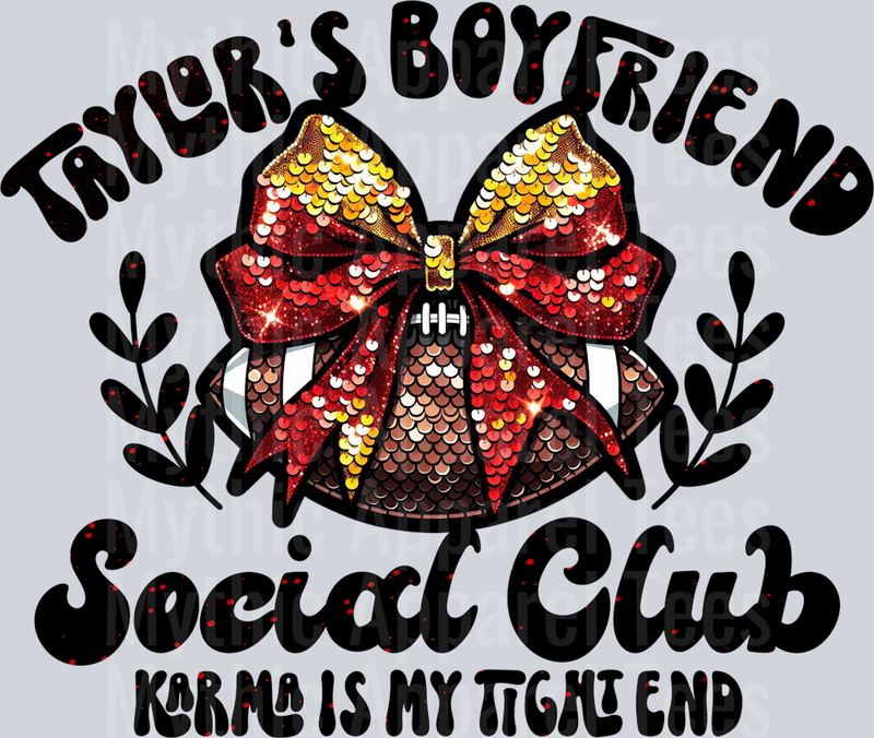 Taylors Boyfriend Social Club Taylor Swift Football