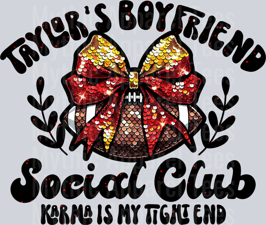 Taylors Boyfriend Social Club Taylor Swift Football