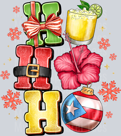 HO HO HO Puerto Rico Christmas