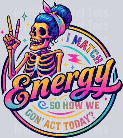 I match energy 11 for black