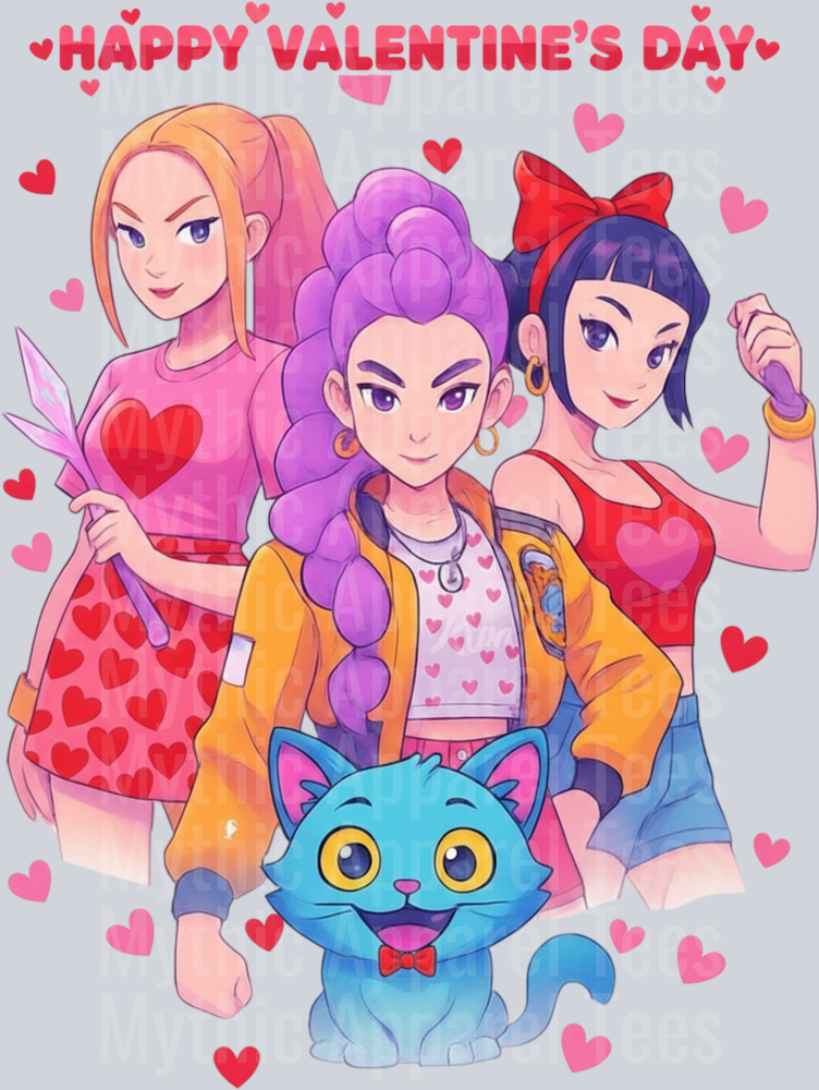 K-Pop Demon Hunters HUNTERX Valentines Day Transfers
