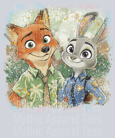 OR 04122025 VTN Watercolor Zootopia Disney Preppy