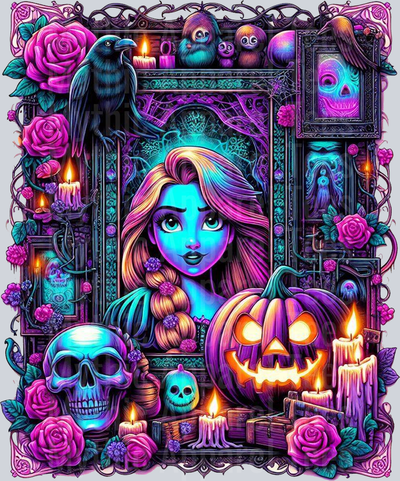 Rapunzel1 Disney Princess Tarot Card