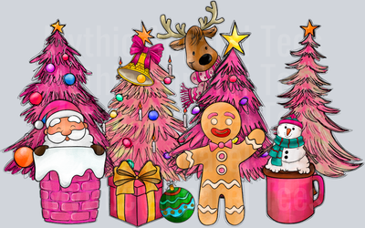 ChristmasTreePink