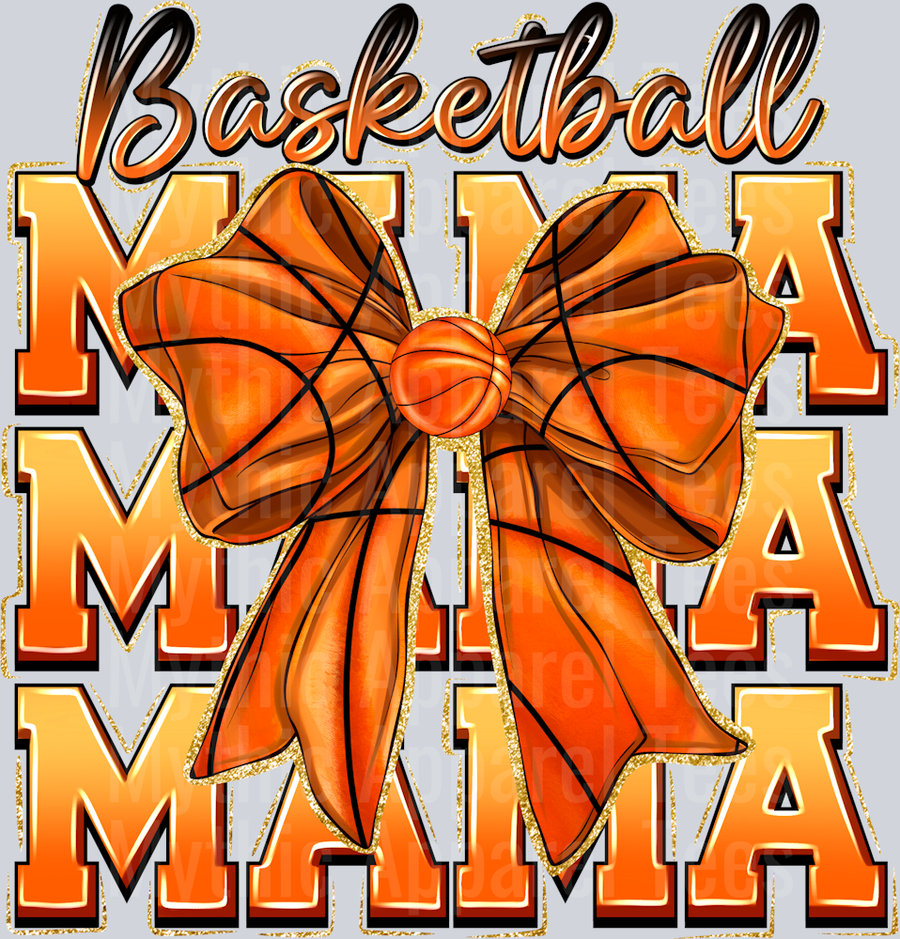 Basketball Mama Bow