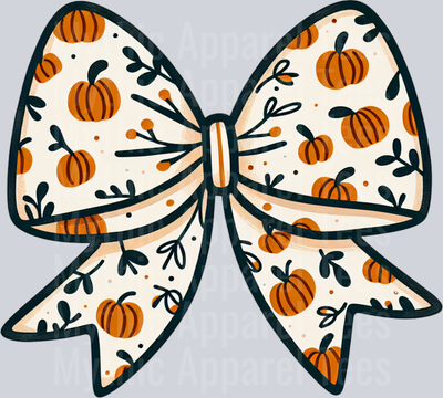 PUMPKIN BOW FALL CLIPART