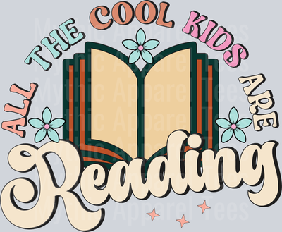 Retro Reading Book SVG Design-01