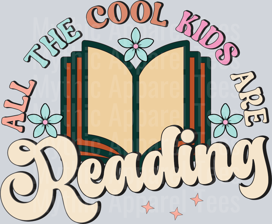 Retro Reading Book SVG Design-01