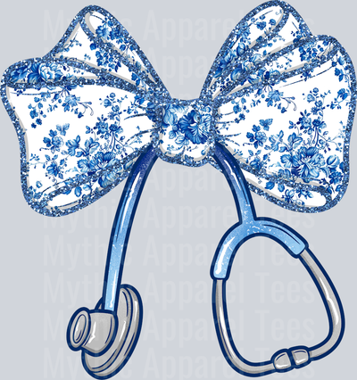 Coquette_Nurse_Floral_Blue