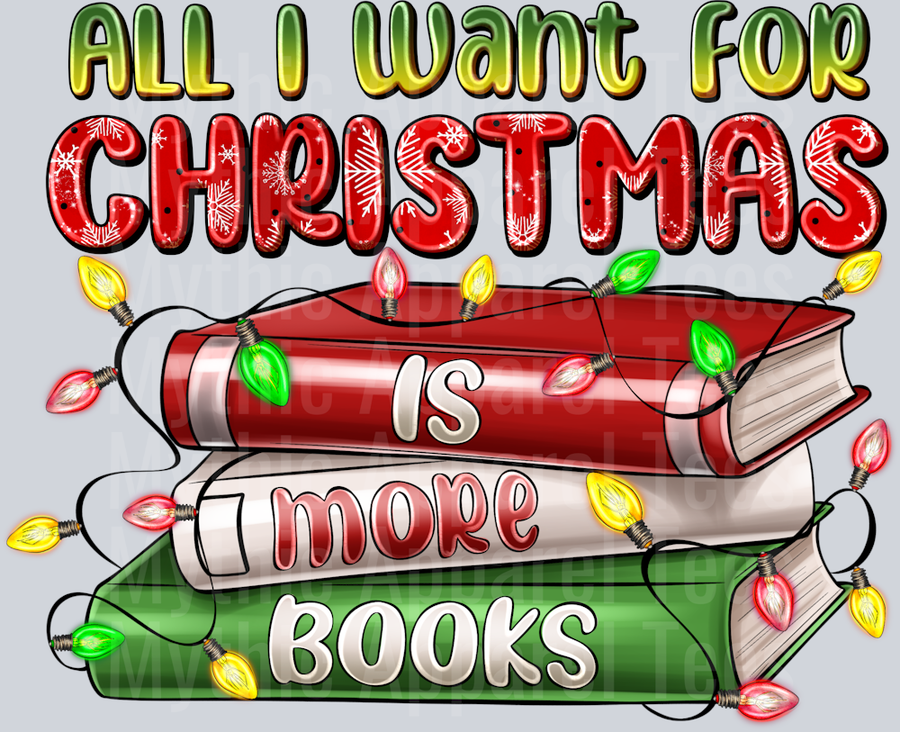All I want for Christmas is more books